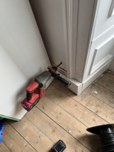 SDS Drill in Wall